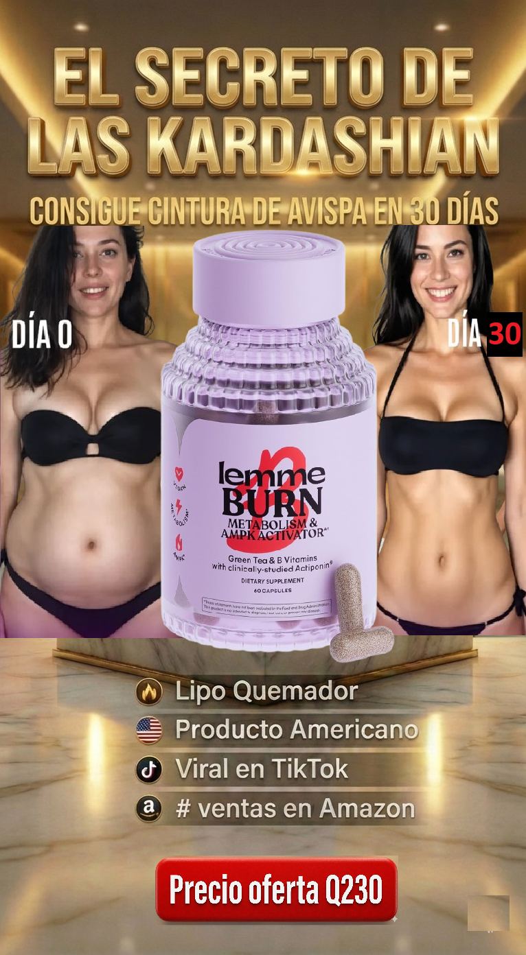 Lemme BURN® Reduce tu cintura en 30 días!