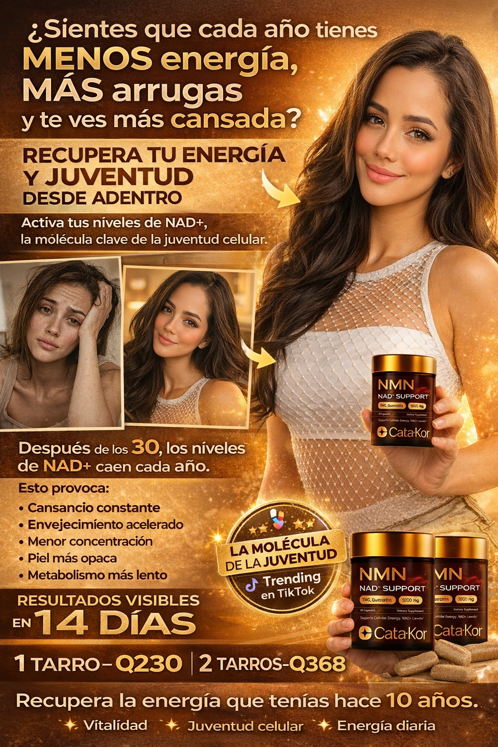 Anti-Envejecimiento, Energía y Enfoque!