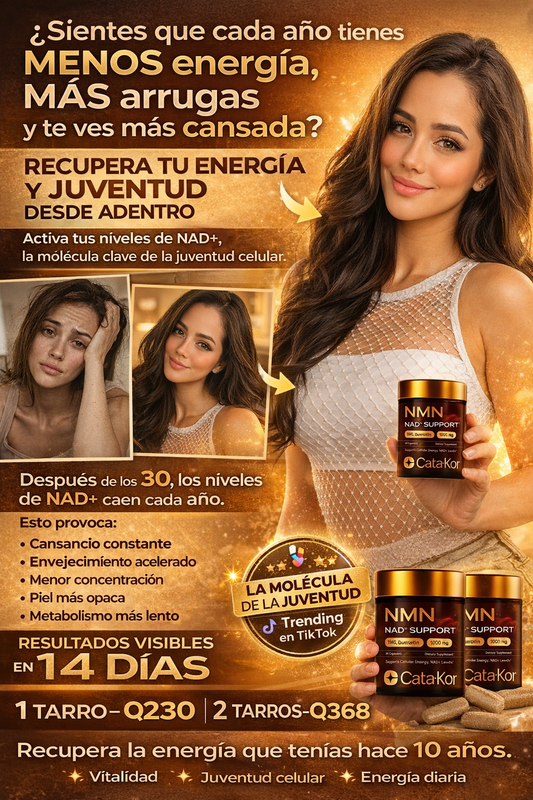 Anti-Envejecimiento, Energía y Enfoque!