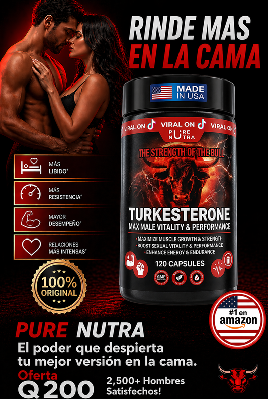 TURKESTERONE!!! De Chilazo a Tigre: ¡¡Transforma tu Vida en la cama!!