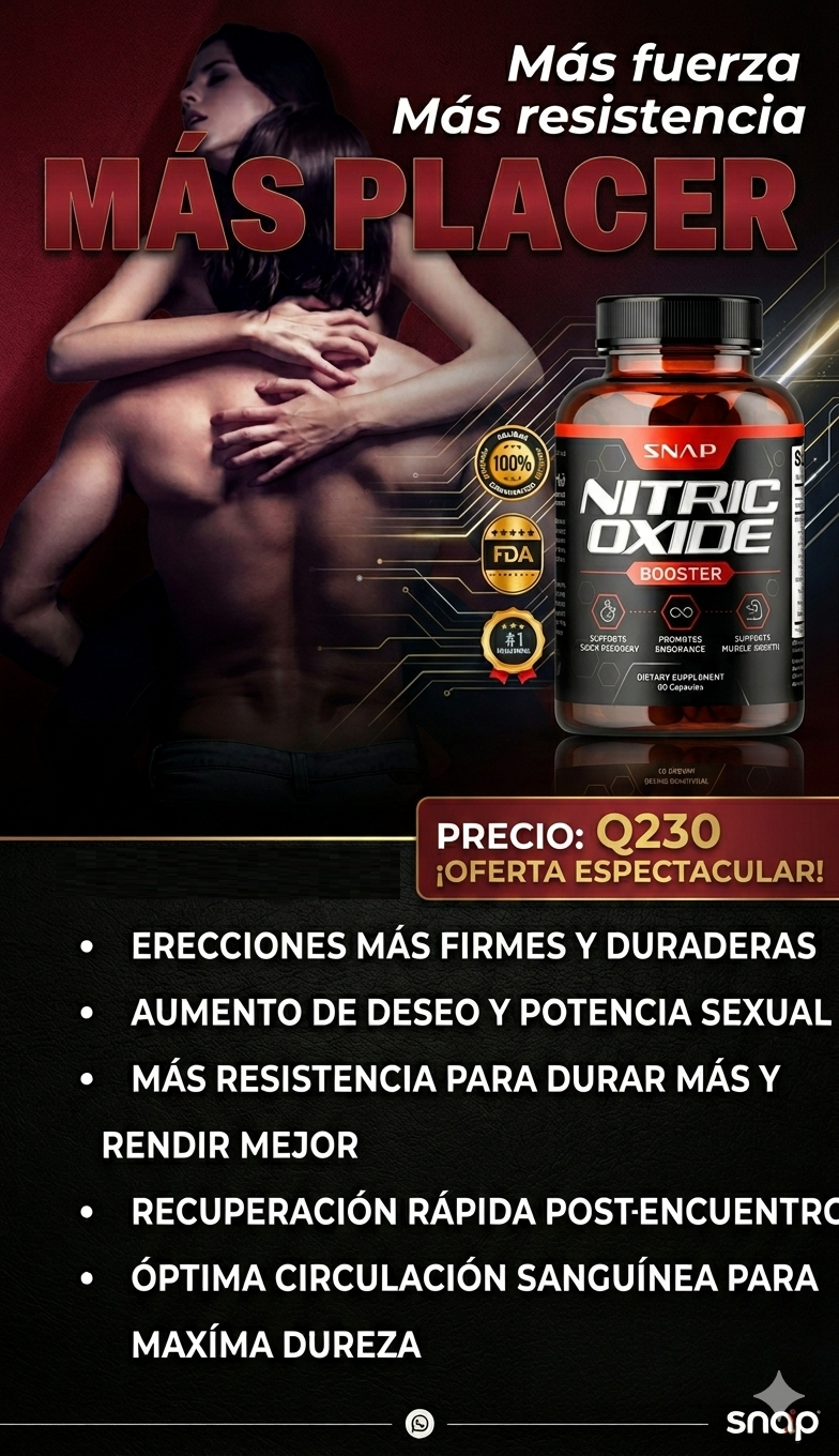 Conviértete en su Mejor Experiencia 🦐 Nitric Oxide