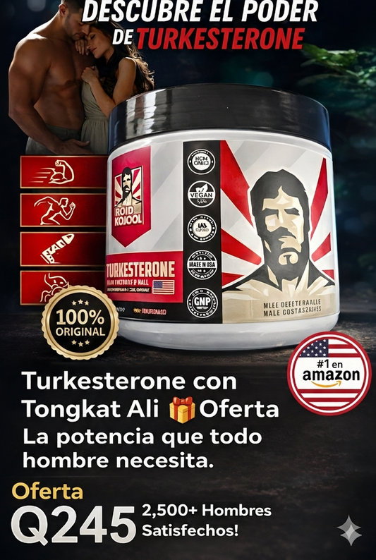 TURKESTERONE De Chilazo a Tigre: ¡¡Transforma tu Vida en la cama!!