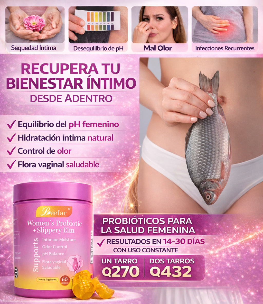 Sequedad Intima y Mal Olor?